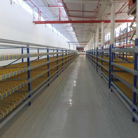 Acrow Carton Flow Racking (Carton Live)