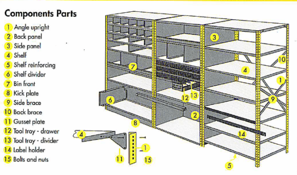 Acrow AB Shelving