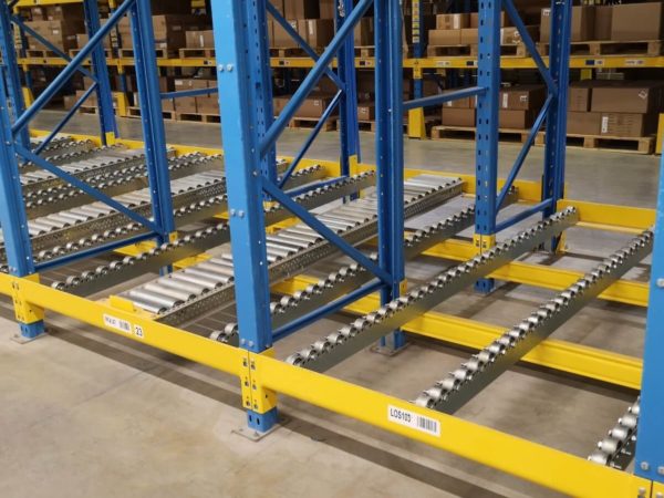 Live Pallet Rack